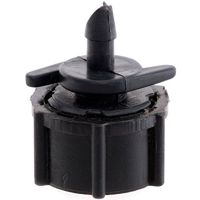 Капельница Senkron 16 мм черная