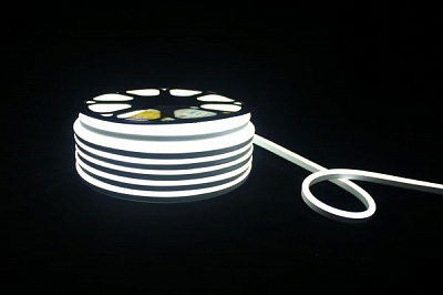 Стрічка світлодіодна IEK Неон 9,6 Вт IP67 220 В холодний LSR5-2-120-67-0-50