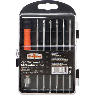 Набір викруток Montero 1652