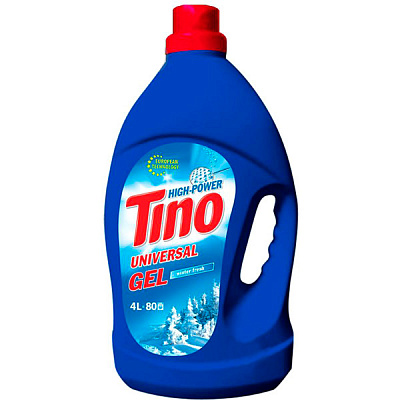 Гель для машинной и ручной стирки Tino High-Power Winter fresh 4 л