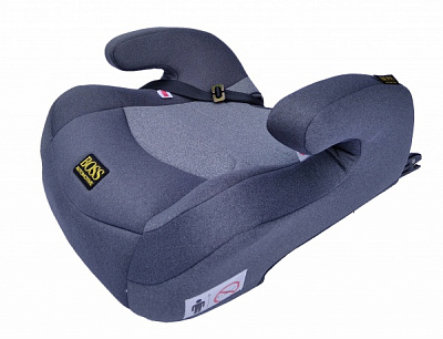 Автокресло-бустер BABY CAR SEAT HB608 темно-серый grey