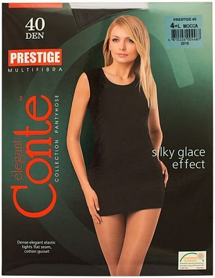 Колготки Conte PRESTIGE 40 den mocca р. 4 мокко 