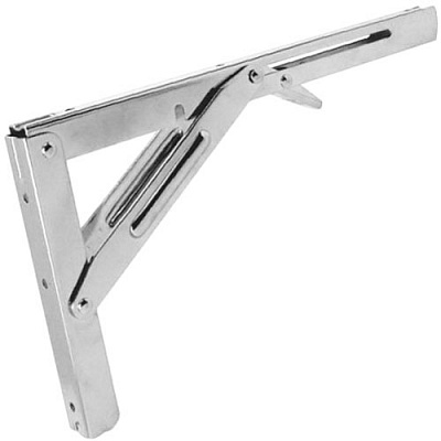 Крепление для раскладных столов белое L-400 Merkury