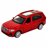 Машинка TechnoDrive 1:32 BMW X7 (красный) 250271