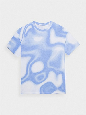 Футболка 4F TSHIRT M1176 4FRSS23TTSHM1176-34A р.2XL блакитний