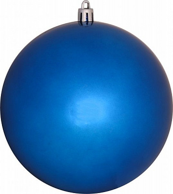 Шар пластиковый глянец 12 см 890926 синий