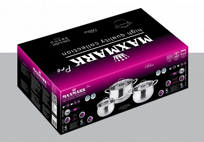 Набір посуду 6 предметів MK-8106 Maxmark