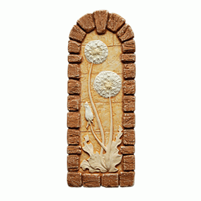 Гипсовый декор Одуванчик бронза