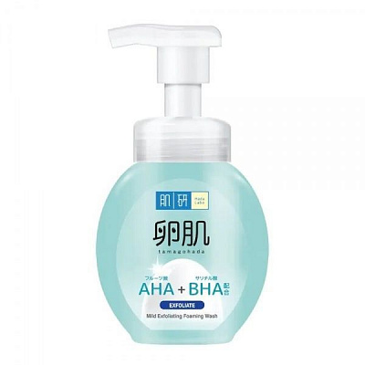 Пенка-пилинг для лица HADA LABO AHA+BHA Exfolication Face Wash 160 мл