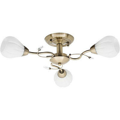 Люстра Accento Lighting Cartagena ALDW-MX12832/3 антична латунь