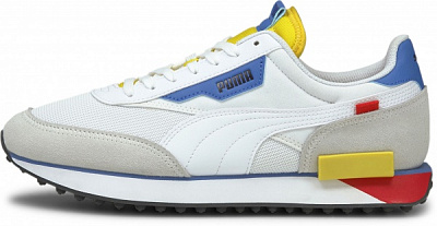 Кроссовки Puma Future Rider Neon Play 37338308 р.UK 3,5 белый