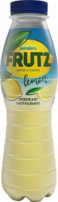 Безалкогольный напиток Sandora Frutz Лимон 0,4л (4823063112529) 