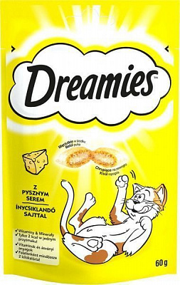Снеки Dreamies с сыром 60 г