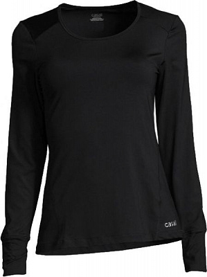 Футболка Casall Essential long sleeve 17406-901 40 черный