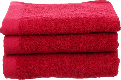 Полотенце махровое Mina 70x140 см бордовый 