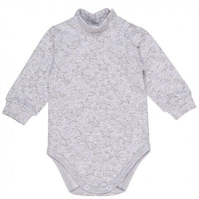 Боди детское Татошка для девочки р.74 серый 14652сзв 