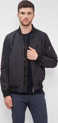 Ветровка Tommy Hilfiger PIN STRIPE BOMBER MW0MW02387-403 р.L синий