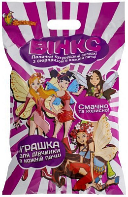 Палочки кукурузные с сюрпризом 100гр 4820205521294