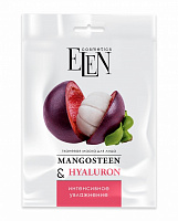 Маска для лица Elen cosmetics Mangosteen&Hyaluronic Acid 30 г