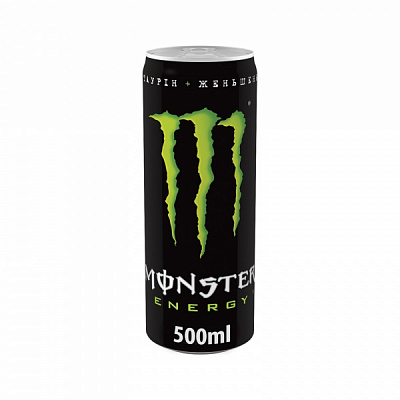 Энергетический напиток Monster Energy безалкогольный сильногазированный Monster Energy 0,5 л 
