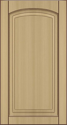 Фасад для кухни Грейд-Плюс Клен светлый патина №420 920x496 правый Винтаж