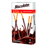 Соломка Biscolata Stix Milky в молочному шоколаді 40 г