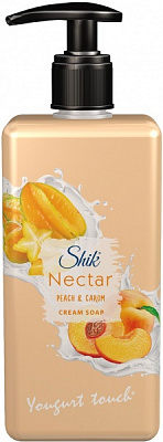 Крем-мыло Шик Nectar Персик и карамболь 450 мл 450 г 1 шт./уп.