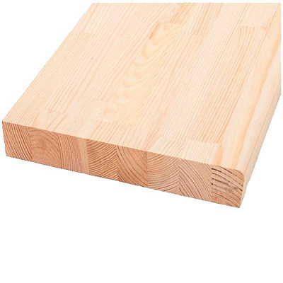 Сходинка соснова 1100x300x38 мм категорія А/В