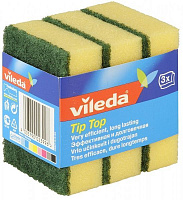 Губка Vileda для посуду Tip Top 3 шт.