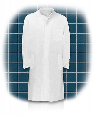 Халат чоловічий Торнадо Лікар р. 48-50 зріст 3-4 05007ч-48-3 білий