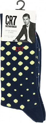 Носки CR7 8272-80-108 8272-80-108 2 пары синий р.40-46