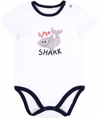 Полукомбинезон для мальчика Bembi БД190 р.68 белый 1190011033.100 