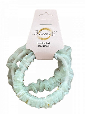 Резинка для волос MariN Р280-2 прозрачные 2 шт. 