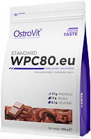 Протеїн Ostrovit Standard WPC80.eu шоколад 0,9 кг 
