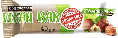 Протеїновий батончик POWER PRO Vegan з горіхами/сухофруктами/злаками 40 г