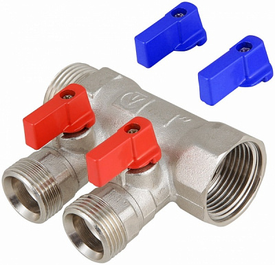 Колектор Valtec відсічний ВЗ 3/4х1/2