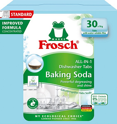Таблетки для ПММ Frosch Standart Сода 30 шт.
