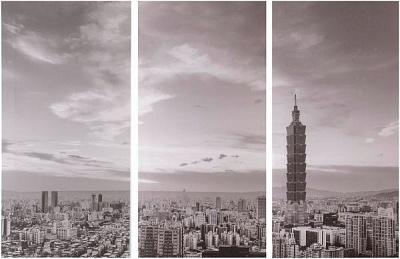 Картина модульная 3 части 40x80 см Промарт ФКМ3*1-096 