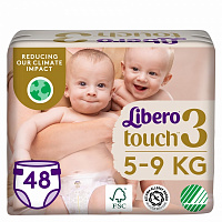 Підгузки Libero Touch 3 5-9 кг 48 шт.
