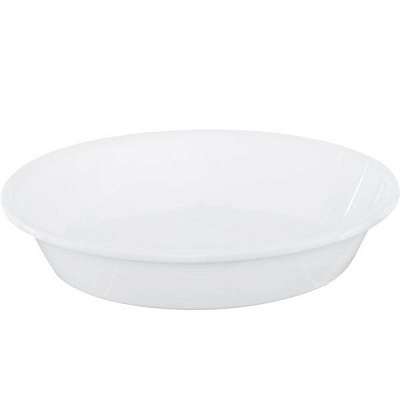 Піддон пластиковий Тарлев білий круглий білий (P22)