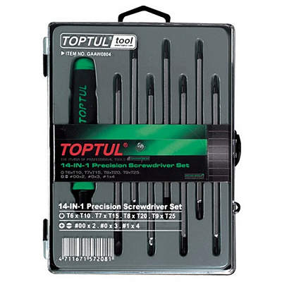 Набір викруток Toptul GAAW0804