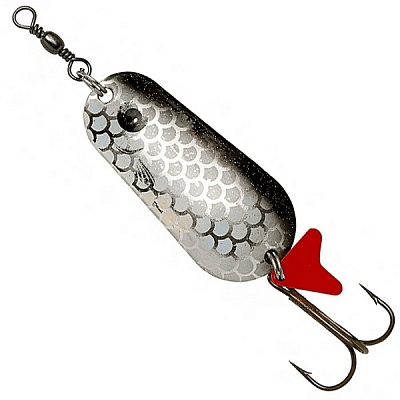 Блесна-колебалка DAM 6 г EFFZETT STANDART 3.2СМ (HOLOGRAPHIC BLACK) черный