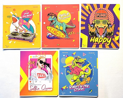 Тетрадь FLASH в клеточку 36 лист. Тетрада