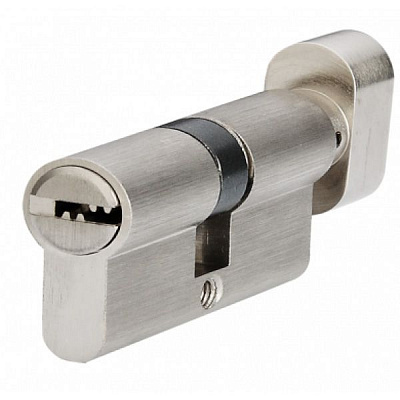 Евроцилиндр Linde L6Р30/30T SN матовый никель