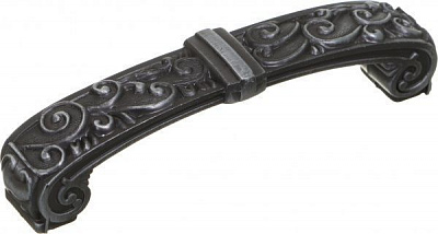 Мебельная ручка 96 мм античное серебро DC DR 22/96 APB