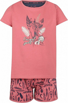 Комплект для девочек Charlie Choe р.134–140 румяно-розовый T47018-41 