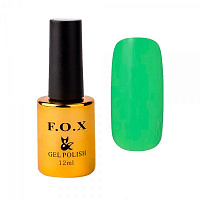Гель-лак для нігтів F.O.X Pigment POLISH GOLD 182 зелений 12 мл 
