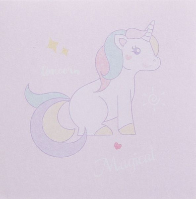 Блок паперу єдиноріг Love