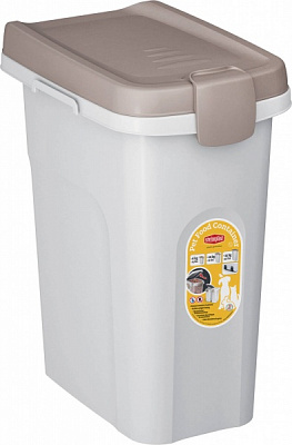 Контейнер Stefanplast 15 л 6 кг 33х22х41 см світло-бежевий/білий