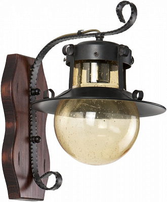 Бра Интеркласс НББ 01-ХХ-006 1x40 Вт E27 черный 2056/1 